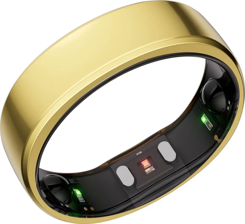 RingConn Gen 2 Smart Ring - Gold - Size 12, Gold