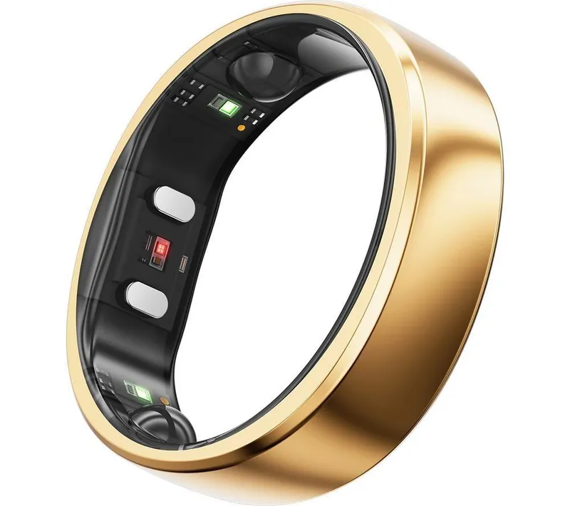 RingConn Gen 2 Smart Ring - Rose Gold - Size 12, Gold
