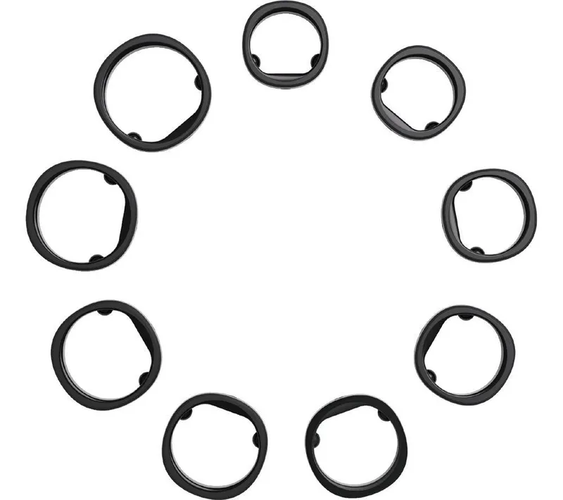 Ringconn Smart Ring Gen 2 Sizing Kit, Black