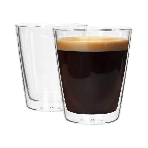 Rink Drink 200ml Double-Walled Glasses Set - Pack of 2