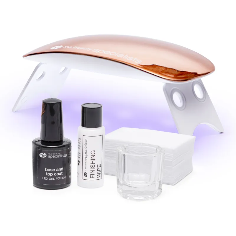 Rio Women's 14 Day Gel Polish Nails in Gold Gold