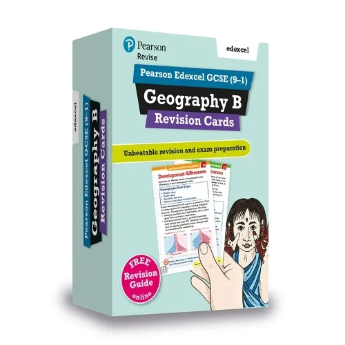 Rob Bircher Pearson Revise Edexcel Gcse Geography B Revision Cards - for 2026, 2027 exams