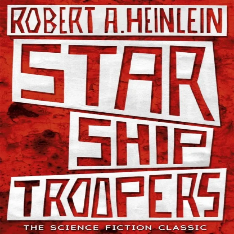 Robert A. Heinlein Starship Troopers Paperback Book Multicolor