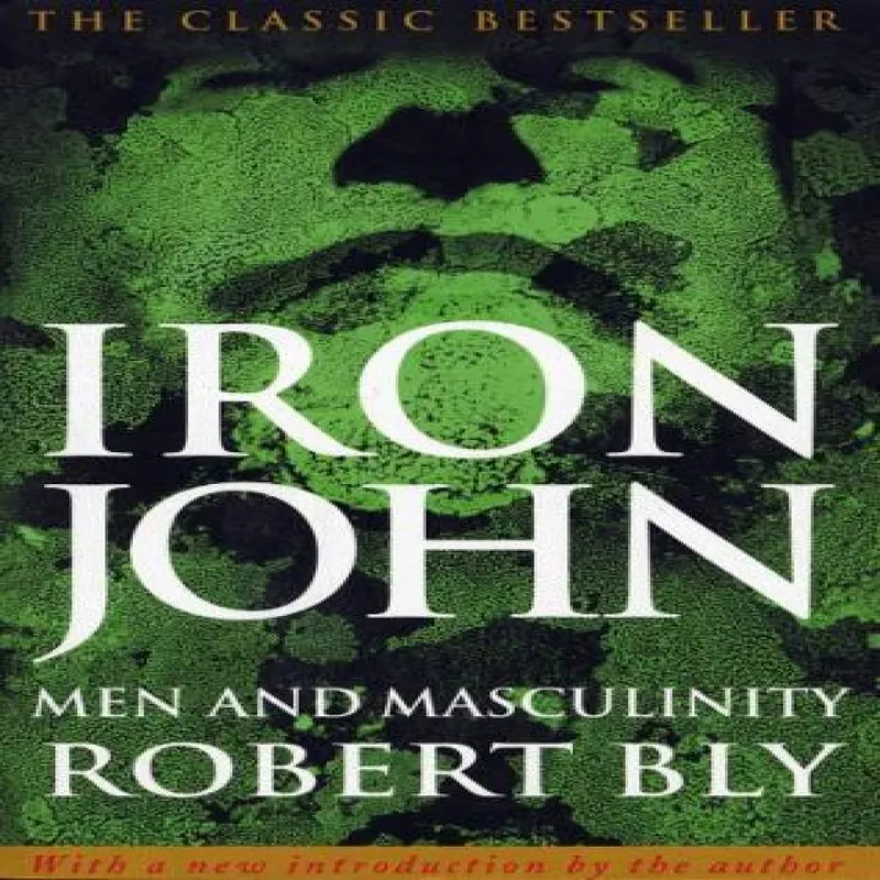 Robert Bly Iron John Paperback Book Multicolor