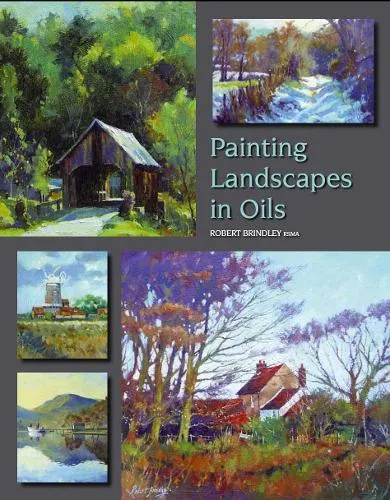 Robert Brindley Painting Landscapes in Oils