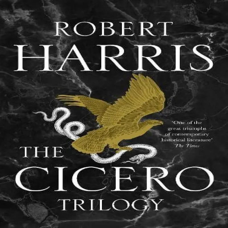 Robert Harris Cicero Trilogy Hardback Book Multicolor