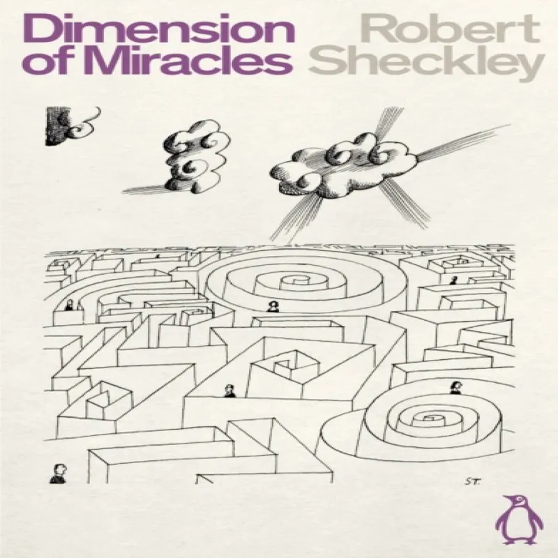 Robert Sheckley Dimension of Miracles Paperback Book Multicolor