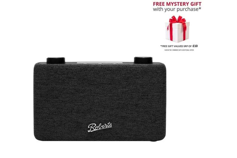Roberts Play FM FM Portable FM/MW/LW Radio in Black Black