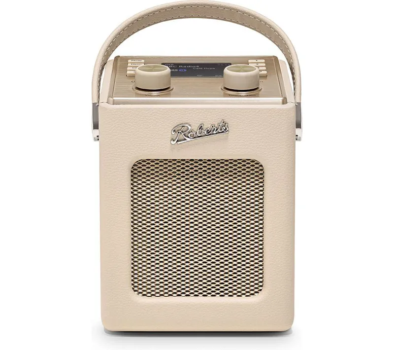 Roberts Revival Mini2 Portable Dabﱓ Bluetooth Radio - Pastel Cream, Cream