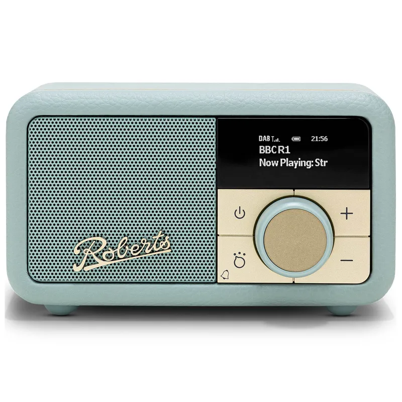 Roberts REVPETITE2DE Revival Petite 2 Dab Dab FM BT Radio in Duck Egg