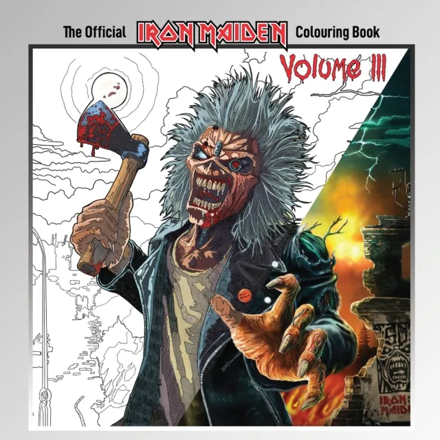 Rock N' Roll Colouring The Official Iron Maiden Colouring Book Volume Iii