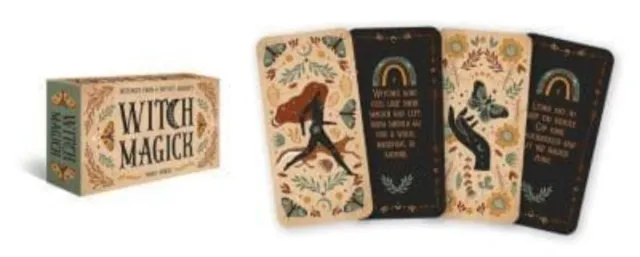 Fiona Horne Witch Magick : Messages from a witch's journey Cards Book Multicolor