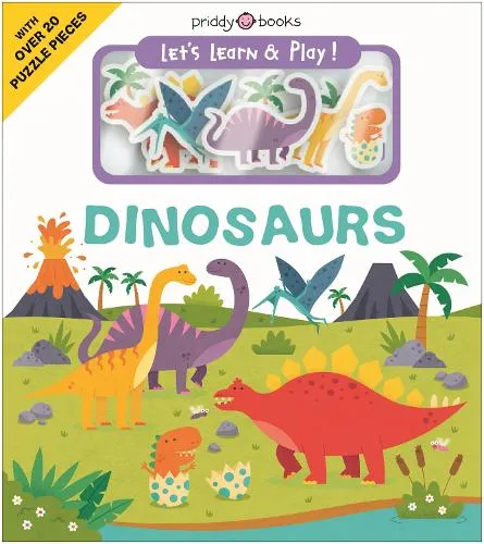 Roger Priddy Let's Learn & Play Dinosaurs