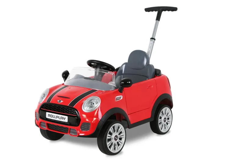 Rollplay Mini Cooper Car Kid's Ride-on Toy - Red, Black,Red