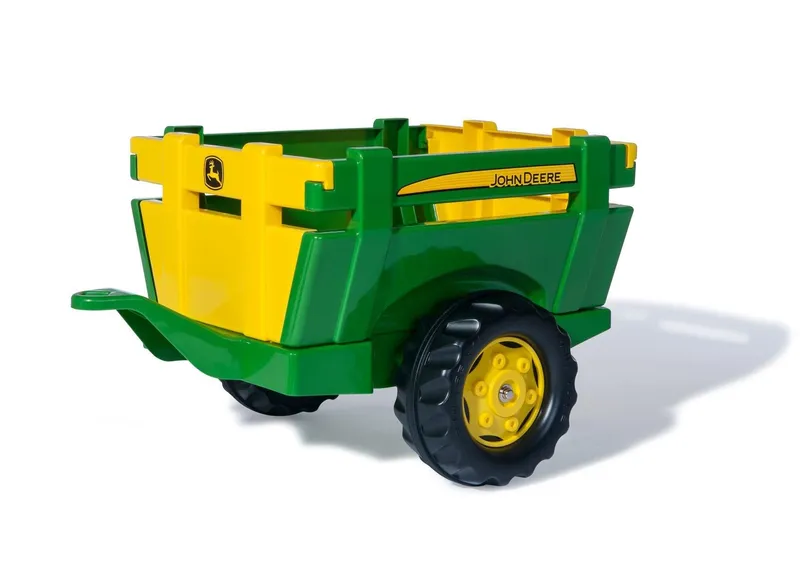 Rolly John Deere Farm Trailer Green Green