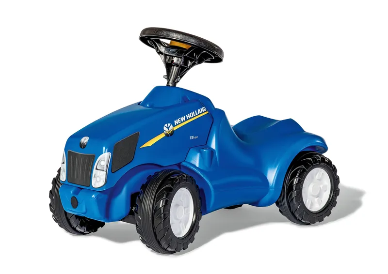 Rolly New Holland Mini Trac with Opening Bonnet in Blue Blue