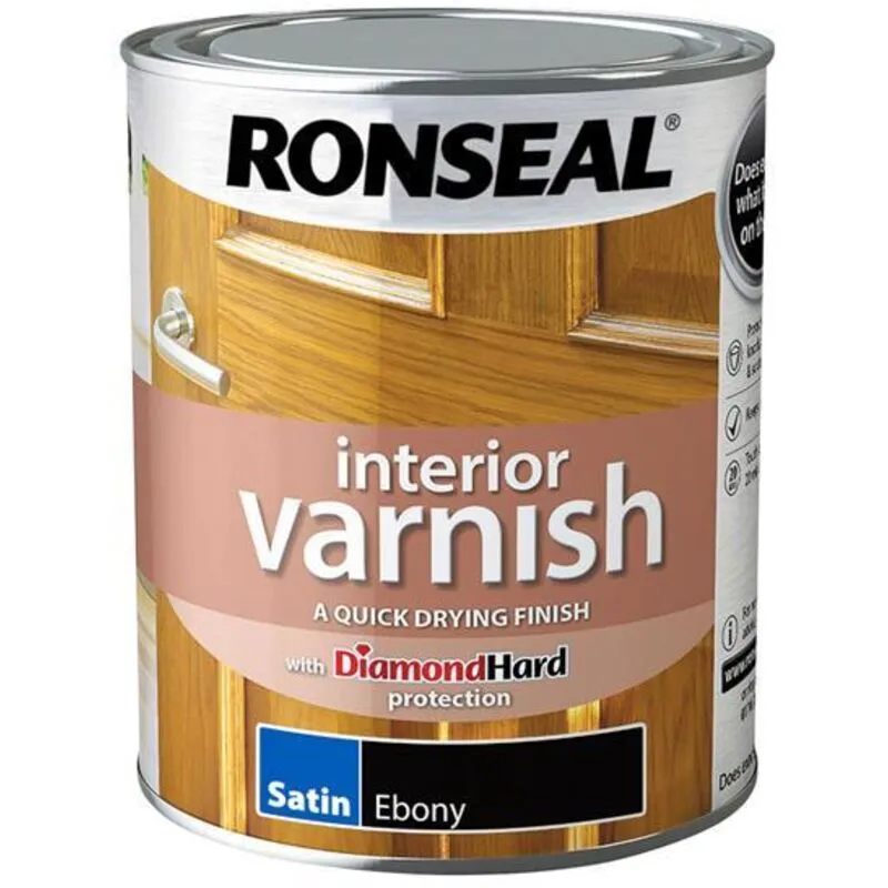 Ronseal Interior Varnish - (Matt/Satin)