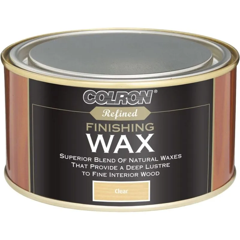 Colron Refined Finishing Wax Clear 325g RSLCRFW325 - Ronseal