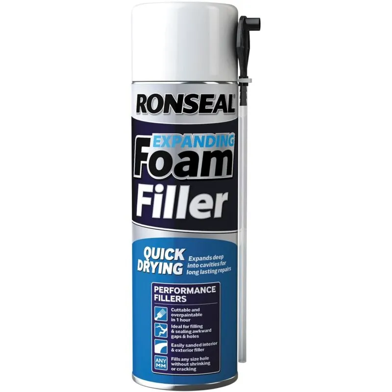 Expanding Foam Filler 500ml RSLEF500 - Ronseal