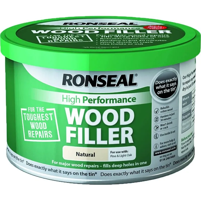 Ronseal High Performance Wood Filler Natural 275g