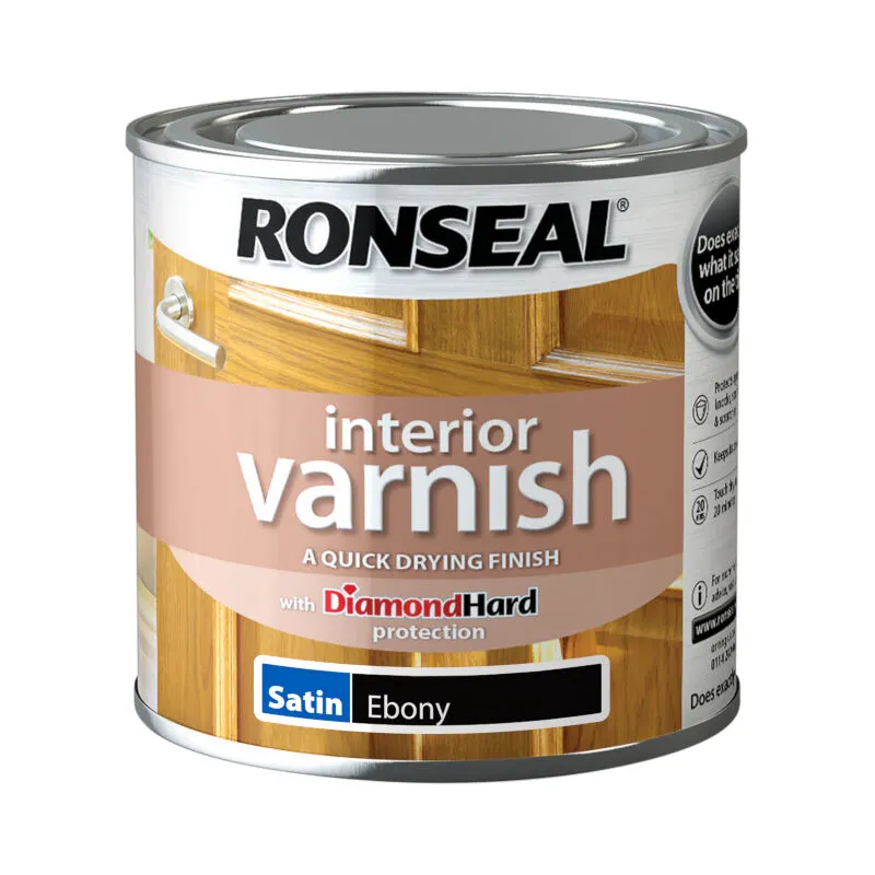 Ronseal Interior Varnish - (Matt/Satin)