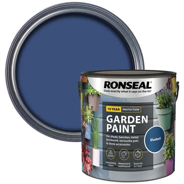 Ronseal - Garden Paint Bluebell 750ml