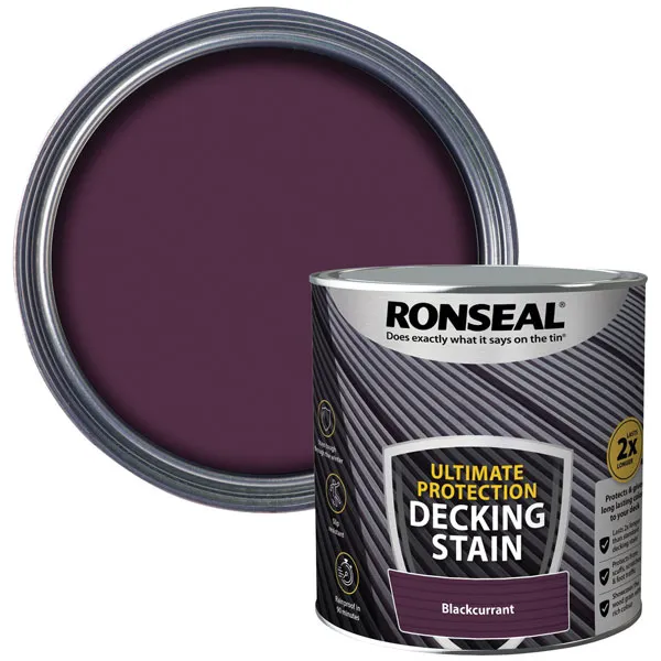 Ultimate Decking Stain - 2.5L - Teak - Ronseal