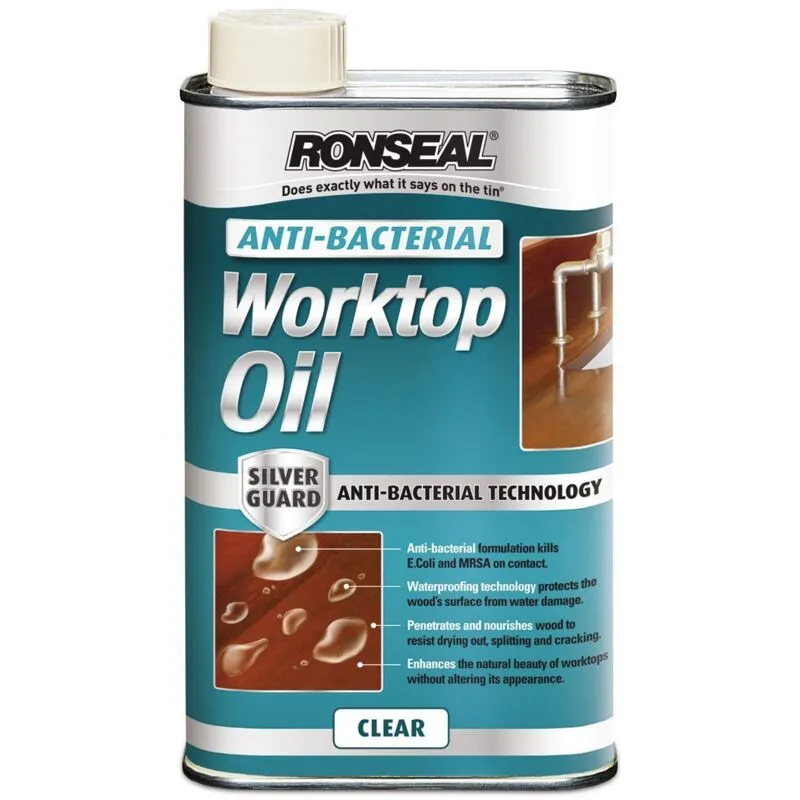 Ronseal Anti-Bacterial Worktop Oil 500Ml