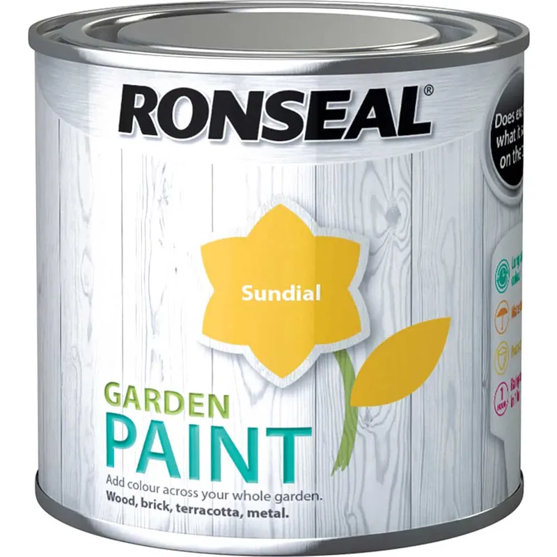 Ronseal 37390 Garden Paint Sundial 250ml