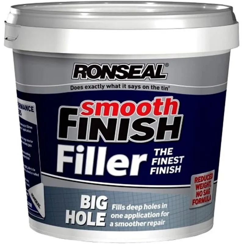 Ronseal - Smooth Finish Big Hole Filler 1.2 litre RSLBHF12L