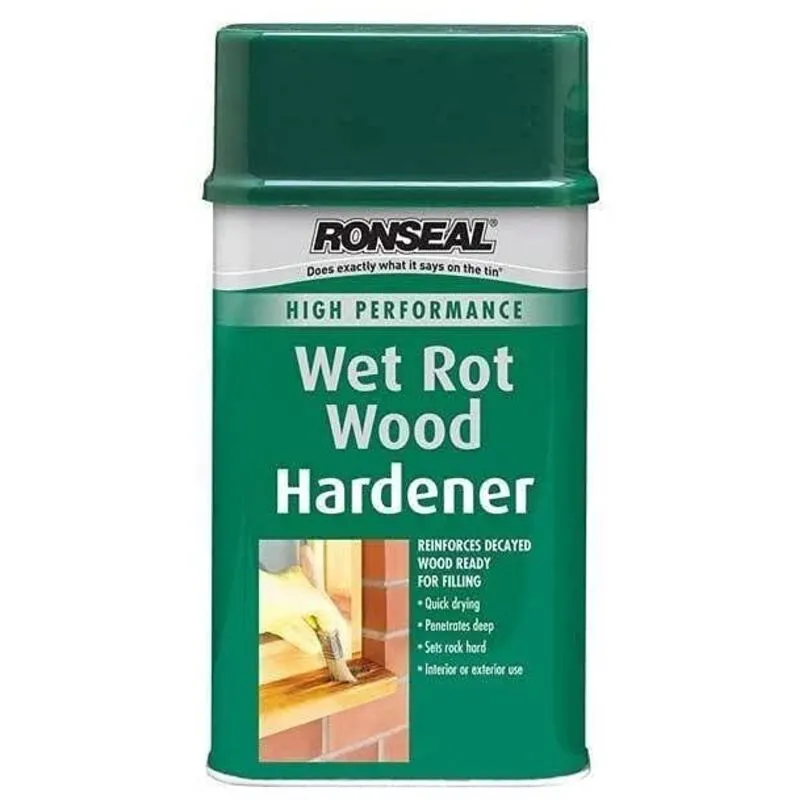 Wet Rot Wood Hardener 500ml - Ronseal