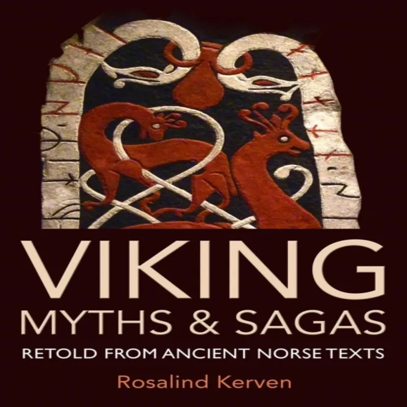 Rosalind Kerven Viking Myths & Sagas Paperback Book Multicolor