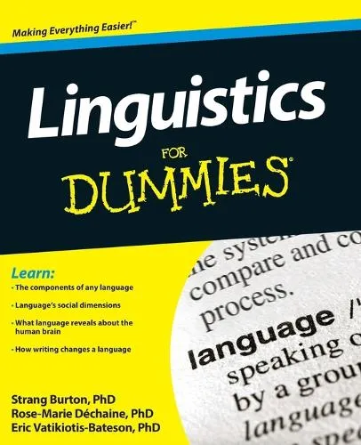 Rose-Marie Dechaine Linguistics For Dummies