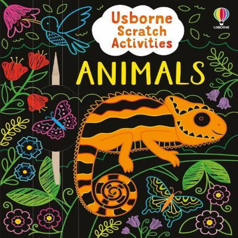 Rosie Dickins Usborne Scratch Activities Animals