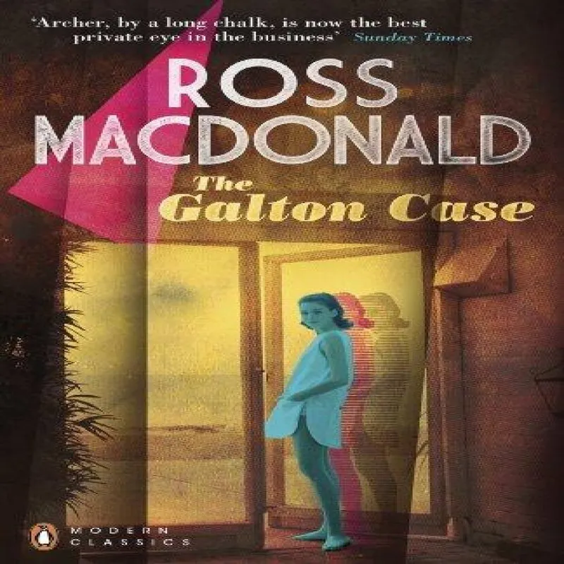 Ross Macdonald Galton Case Paperback Book Multicolor