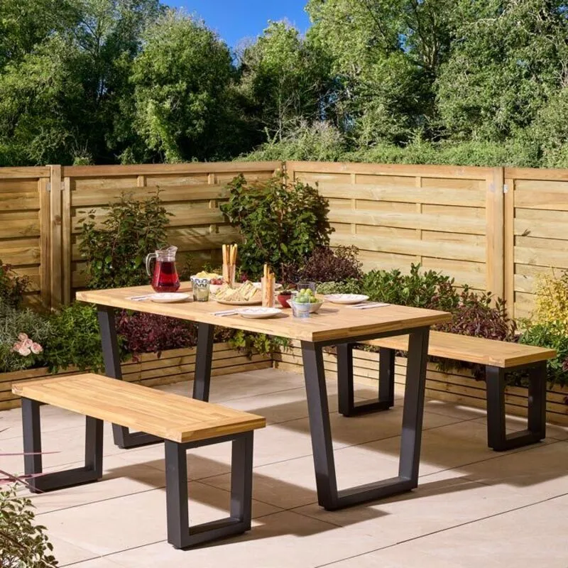 Rowlinson Stockholm 4 Seat Dining Set