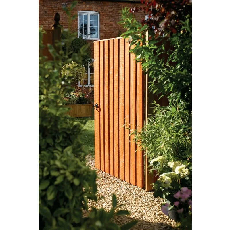 Rowlinson Vertical Board Gate Dip Treated 6ft x 3ft