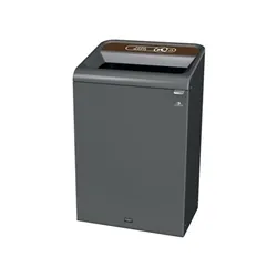 Rubbermaid Configure Container with Food Waste Label 125L Brown