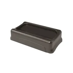 Rubbermaid Slim Jim Swing Lid Black 2673-60-Bla