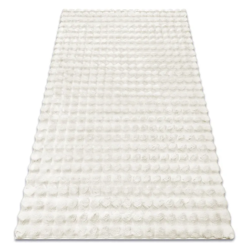 RugsX Bubble Rug in White Size: 120 cm x 170 cm White 120 cm x 170 cm