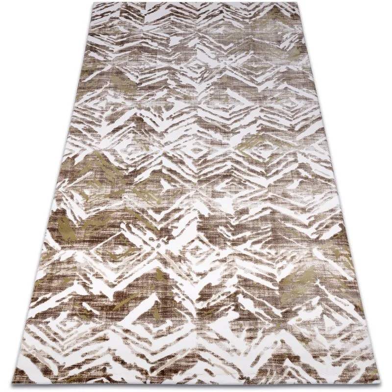 Rugsx - Carpet acrylic dizayn 121 beige / green beige 160x230 cm