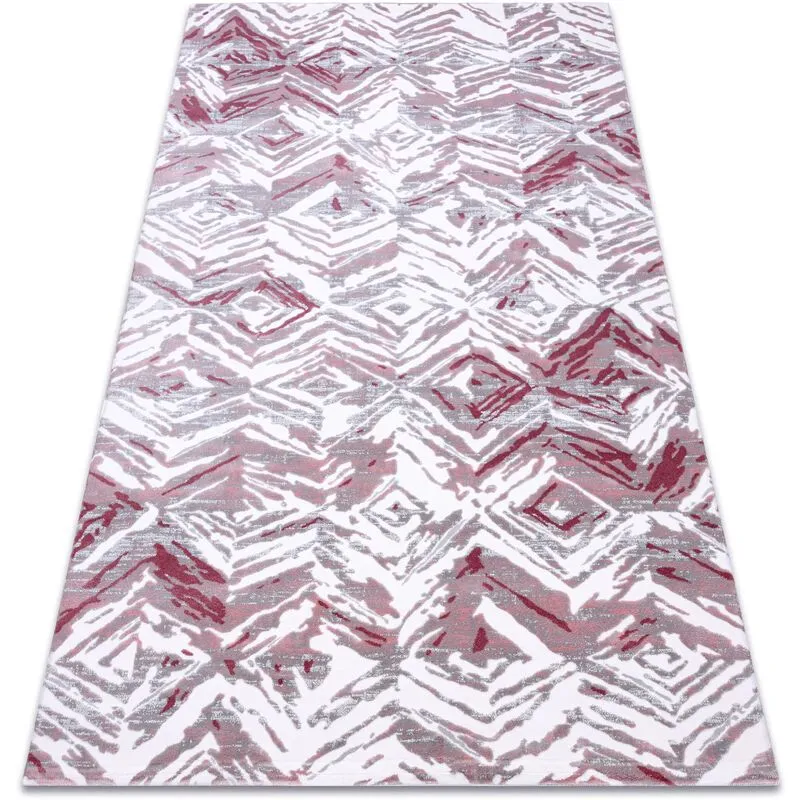 Rugsx - Carpet acrylic dizayn 121 light grey / light pink pink 160x230 cm