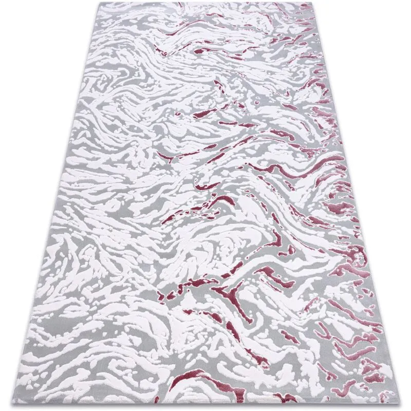 Rugsx - Carpet acrylic dizayn 123 light grey / light pink grey 160x230 cm