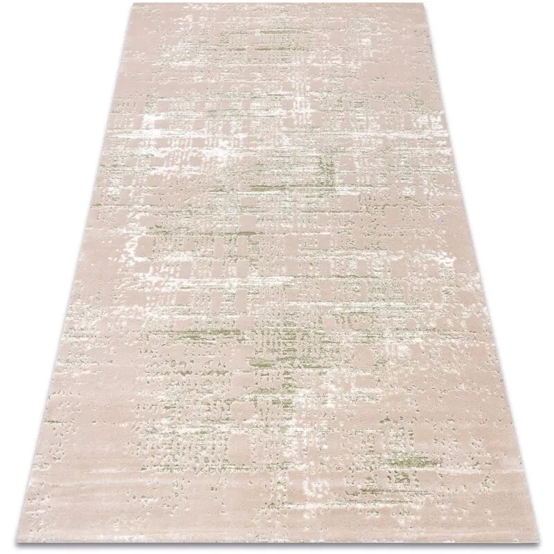 Rugsx Carpet acrylic dizayn 8841 green beige 80x150 cm