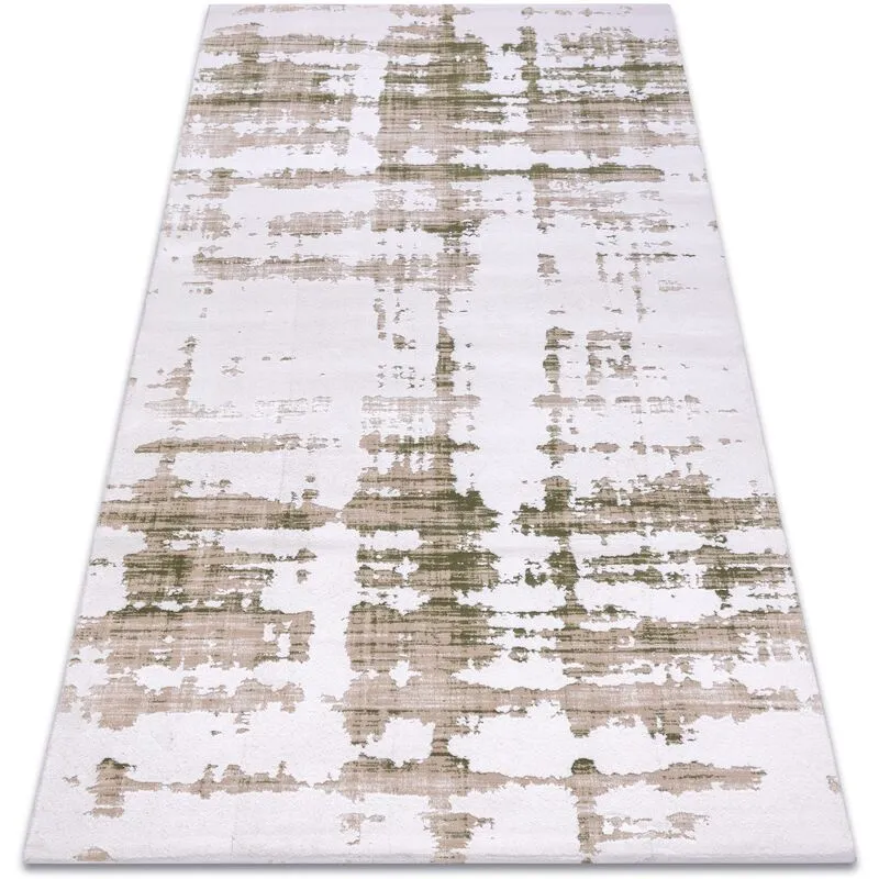 Rugsx - Carpet acrylic dizayn 8842 green beige 80x300 cm