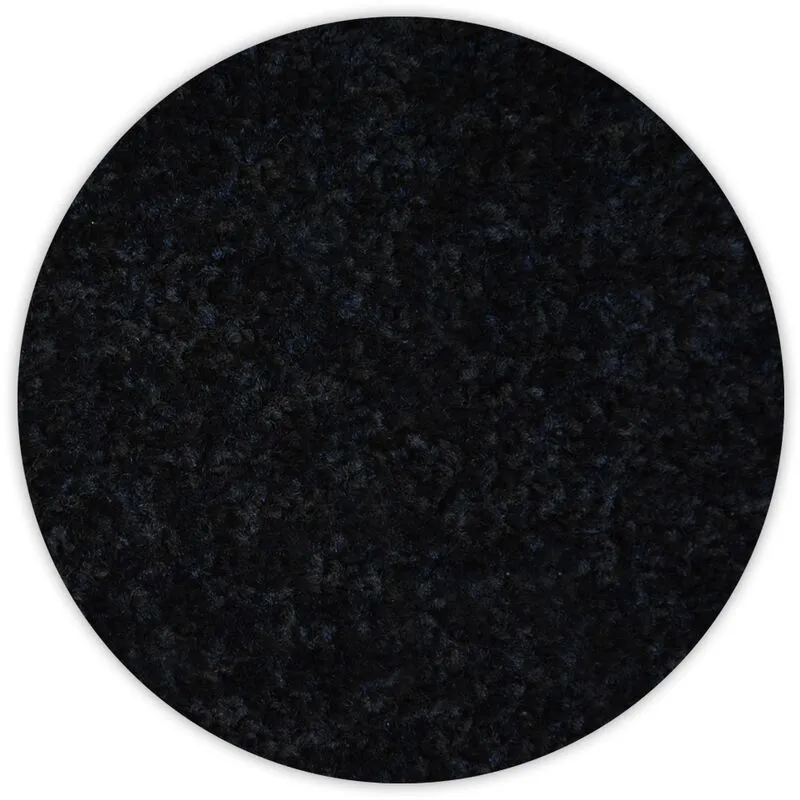 Rugsx Carpet circle trendy 159 black black round 200 cm
