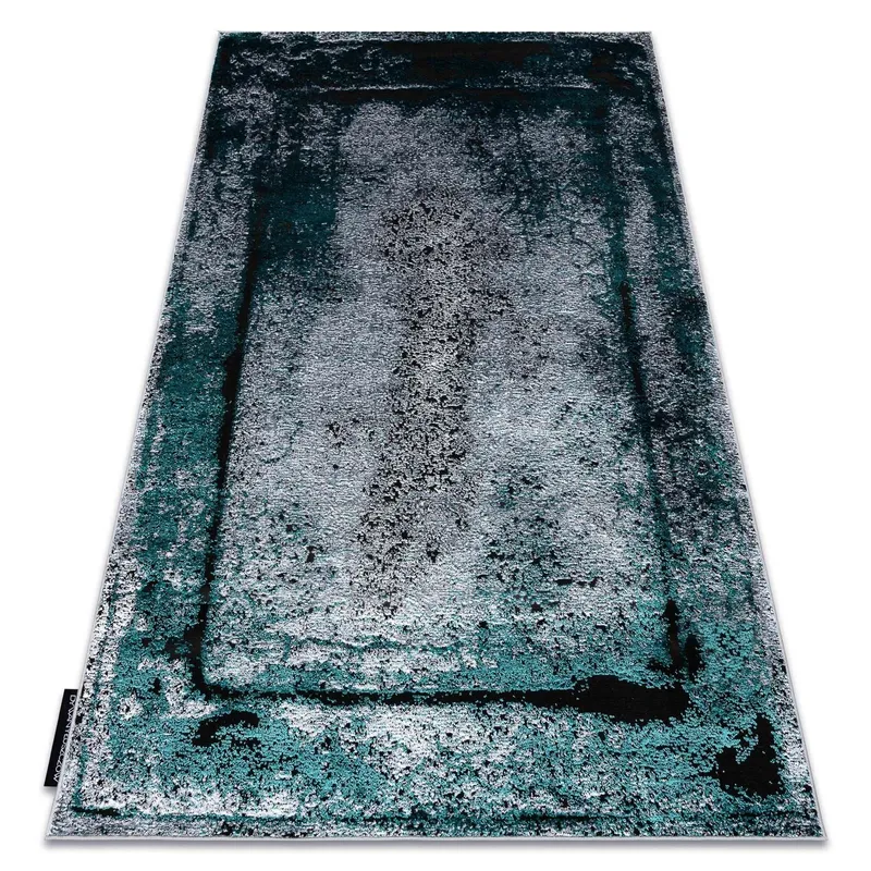 RugsX De Luxe Rug in Grey Size: 140 cm x 190 cm Grey 140 cm x 190 cm