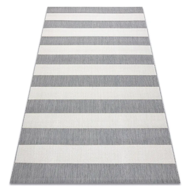 RugsX Flat Rug in Grey Size: 120 cm x 170 cm Grey 120 cm x 170 cm