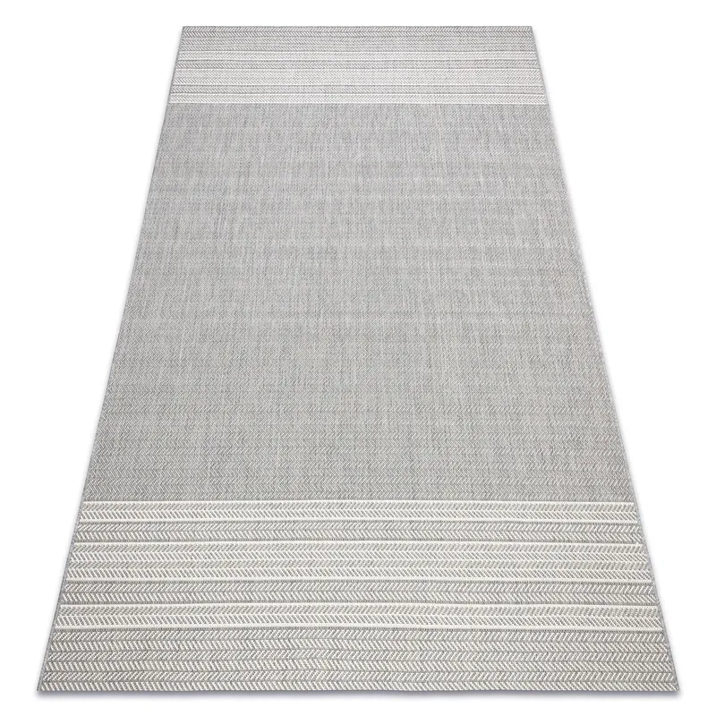 RugsX Flat Rug in Grey Size: 80 cm x 150 cm Grey 80 cm x 150 cm