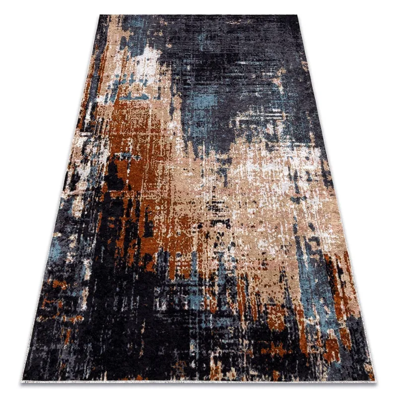 RugsX Miro Rug in Blue Size: 80 cm x 150 cm Blue 80 cm x 150 cm